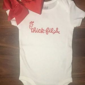 Baby girl onesie
